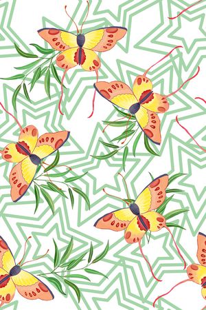 绿植树叶印花华亿平台图片