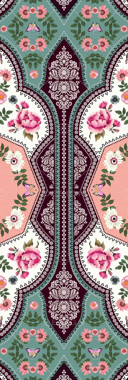 绿植树叶印花华亿平台图片