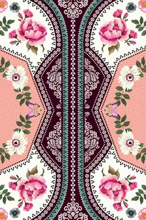 绿植树叶印花华亿平台图片