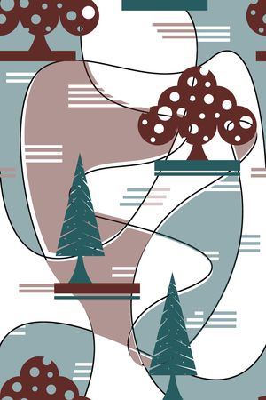 几何印花华亿平台图片