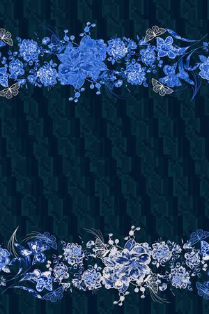 绿植树叶印花华亿平台图片