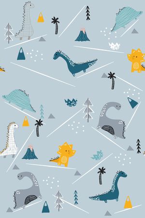 小恐龙。印花华亿平台图片