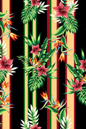 植物印花华亿平台图片