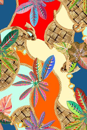 几何印花华亿平台图片