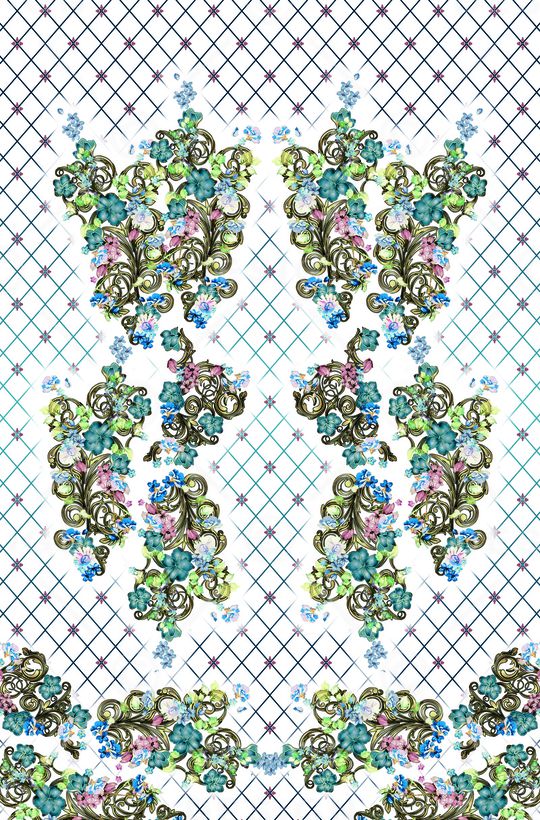 定位花印花华亿平台图片