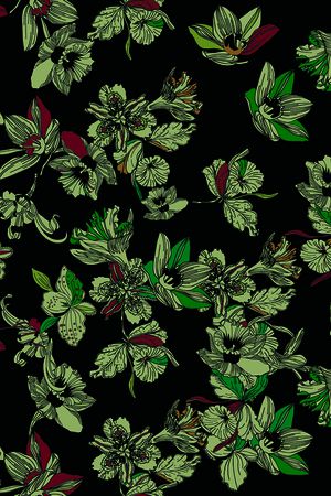 绿植树叶印花华亿平台图片