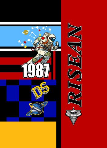 时尚色块排列印花华亿平台图片