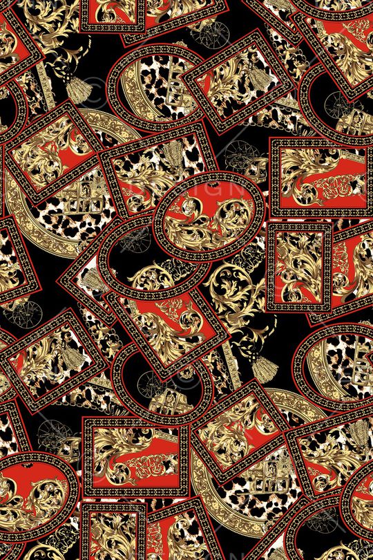 大牌风印花华亿平台图片