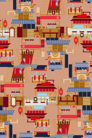 几何印花华亿平台图片