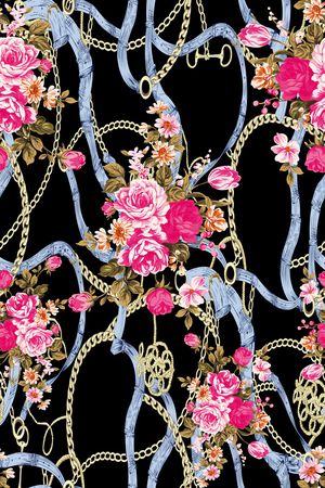 复古印花华亿平台图片