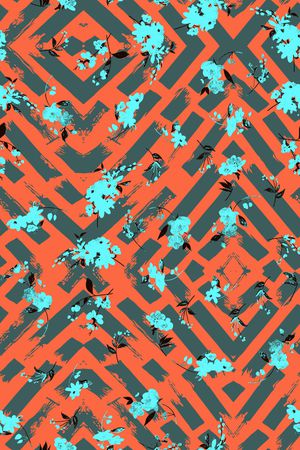 小碎花印花华亿平台图片