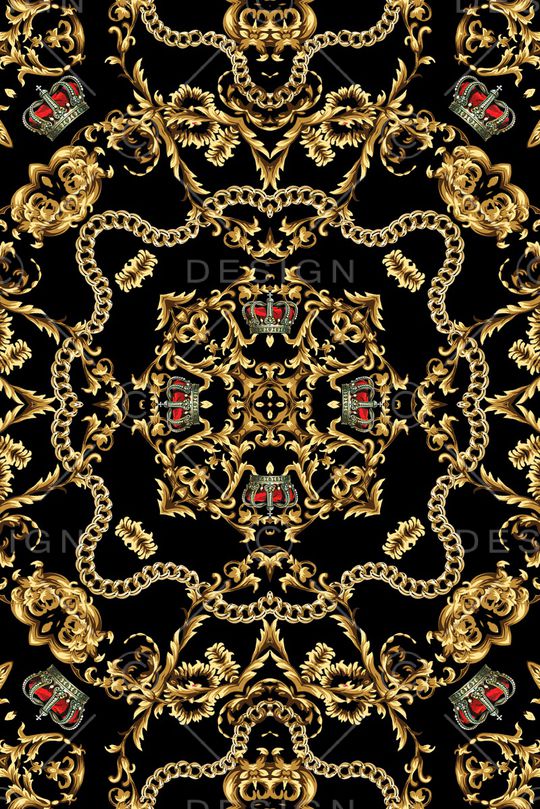 复古印花华亿平台图片