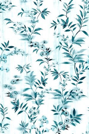 绿植树叶印花华亿平台图片