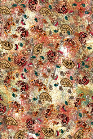 复古印花华亿平台图片