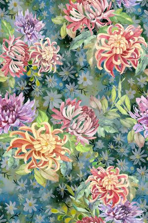 复古印花华亿平台图片