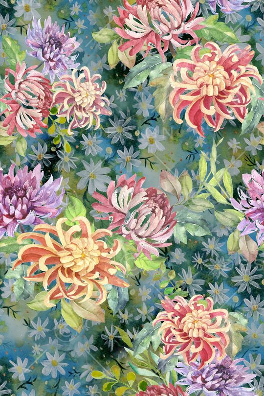 复古印花华亿平台图片