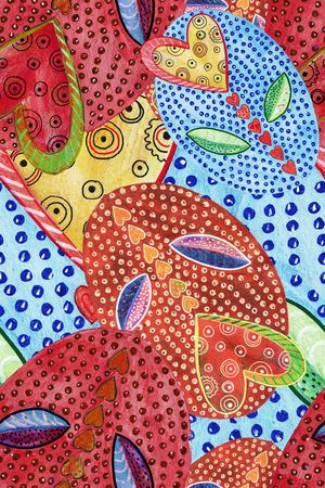 几何印花华亿平台图片