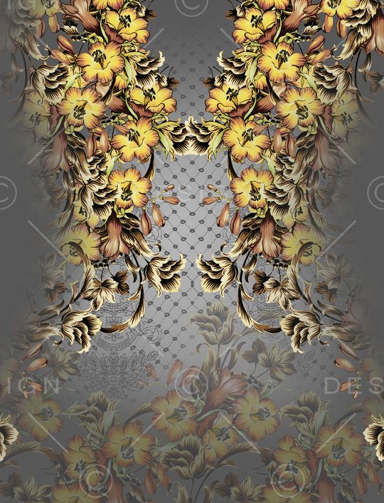 定位花印花华亿平台图片