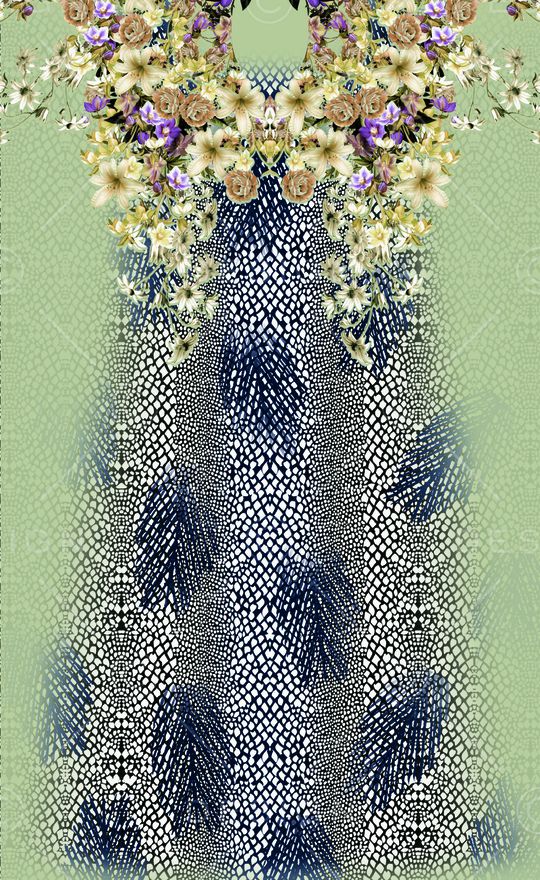 定位花印花华亿平台图片