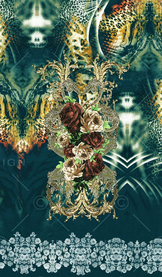 定位花印花华亿平台图片