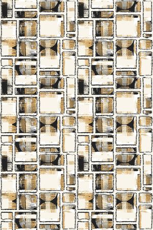 格子印花华亿平台图片