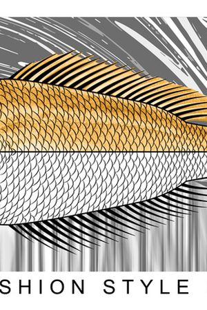 复古印花华亿平台图片