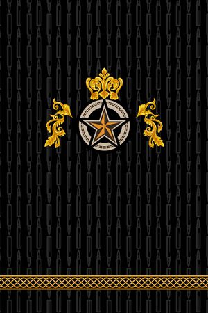 复古印花华亿平台图片