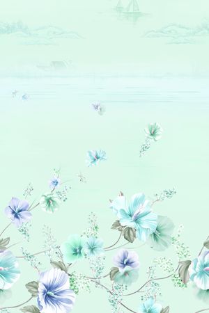 植物印花华亿平台图片