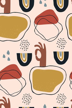 涂鸦印花华亿平台图片