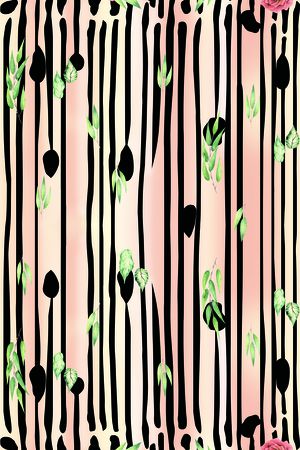 复古印花华亿平台图片