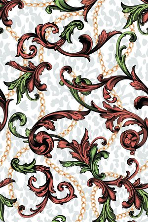 复古印花华亿平台图片