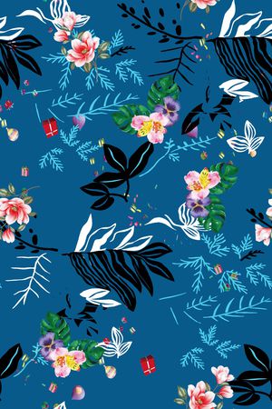 复古印花华亿平台图片