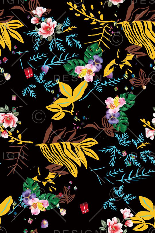 复古印花华亿平台图片