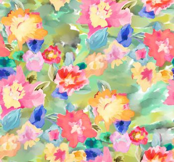 水彩印花华亿平台图片