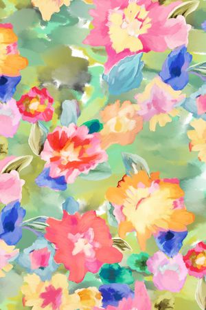 水彩印花华亿平台图片