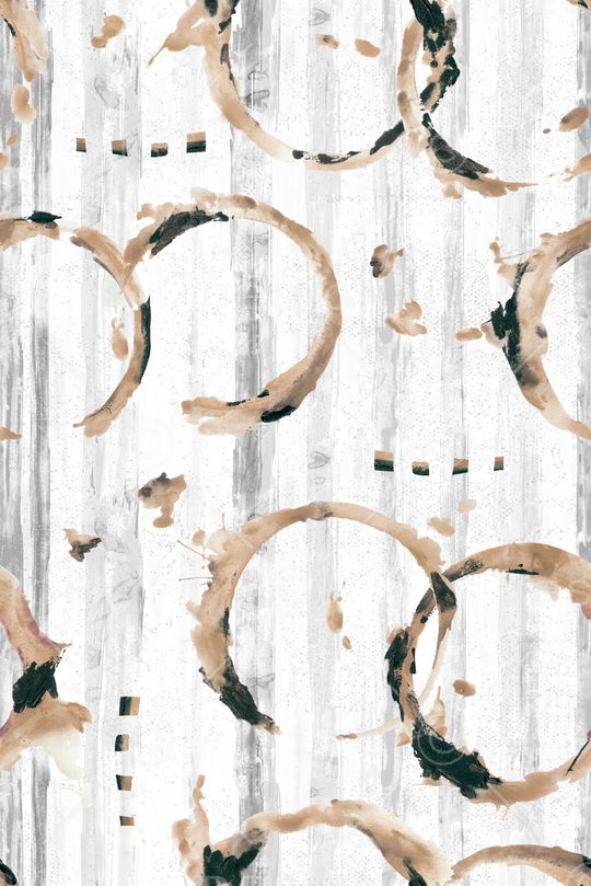 圆形印花华亿平台图片