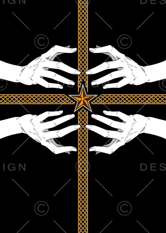 手印花华亿平台图片