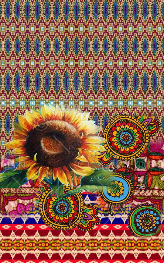 复古印花华亿平台图片