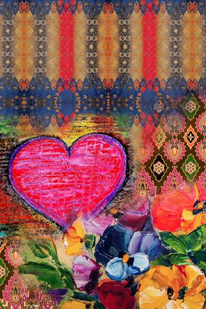 复古印花华亿平台图片