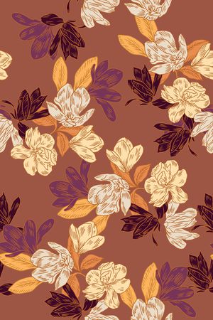 复古印花华亿平台图片