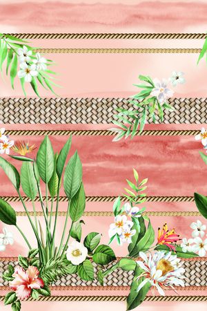 复古印花华亿平台图片