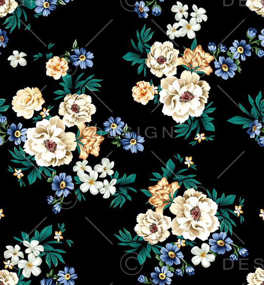 复古印花华亿平台图片