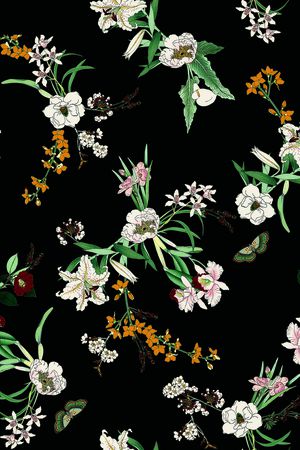 复古印花华亿平台图片