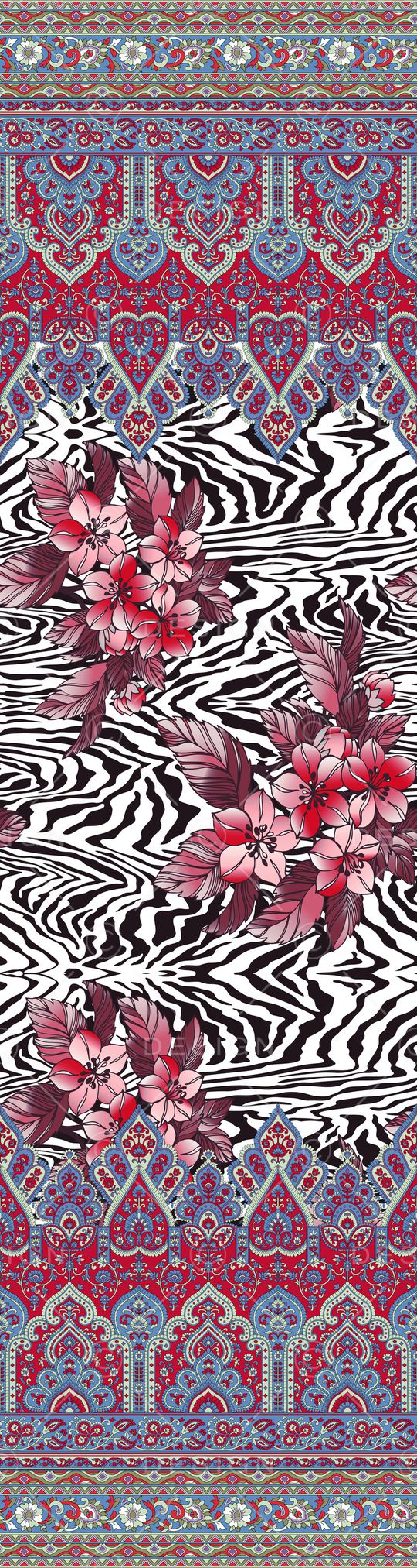 佩斯利印花华亿平台图片