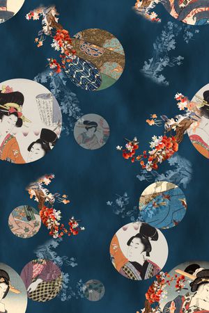 香云纱印花华亿平台图片