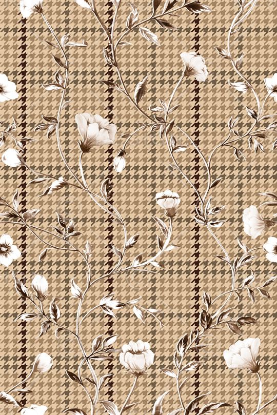 复古印花华亿平台图片