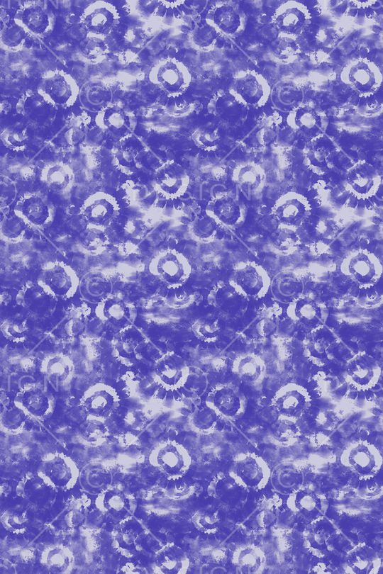 圆圈与波点印花华亿平台图片