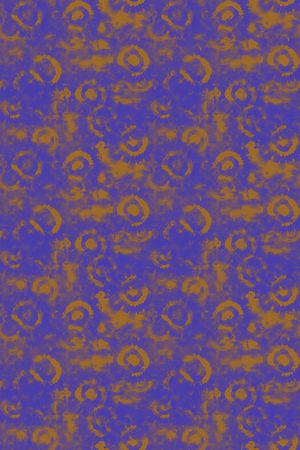 圆圈与波点印花华亿平台图片