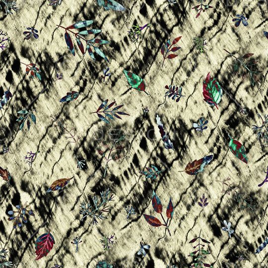 扎染华亿平台印花华亿平台图片