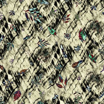 扎染华亿平台印花华亿平台图片